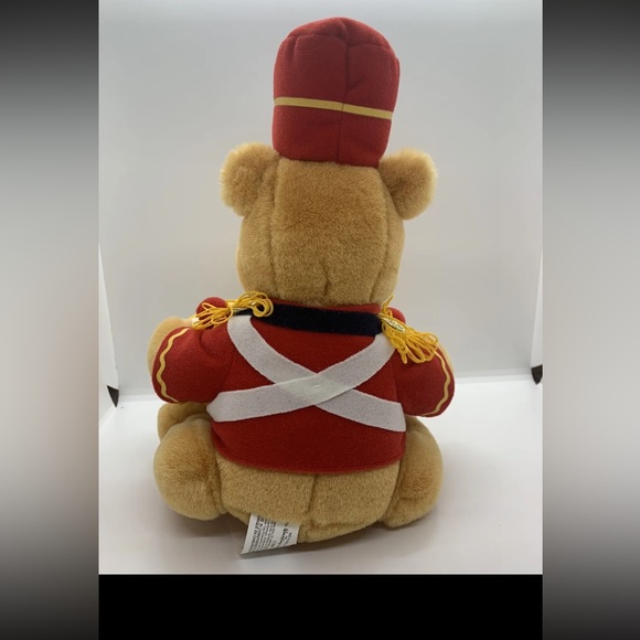 Disney Store Winnie the Pooh Drummer Costume Plush Toy Excellent Condition - Picture 7 of 15